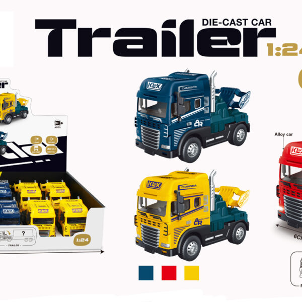 EXP.12 TRACTORAS CAMION LUZ Y SONIDO,4 COLORES