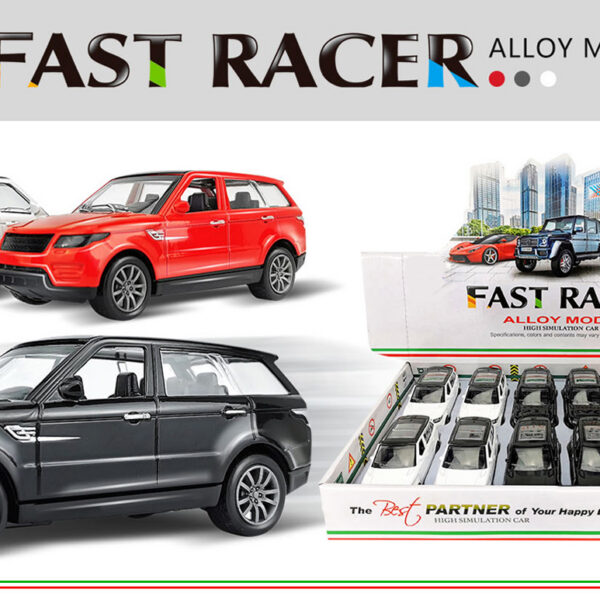 EXP.12 COCHES SUV PULL BACK ESCALA 1:36 ,3 COLORES