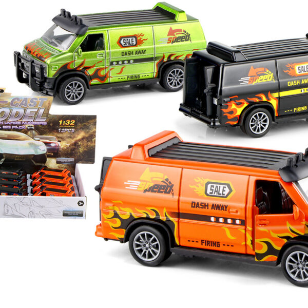 EXP.12 FURGOS TIPO HAMMER PULL BACK ESCALA 1:32