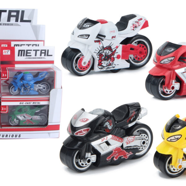 EXP.12 MOTOS GP PULL BACK,4 COLORES