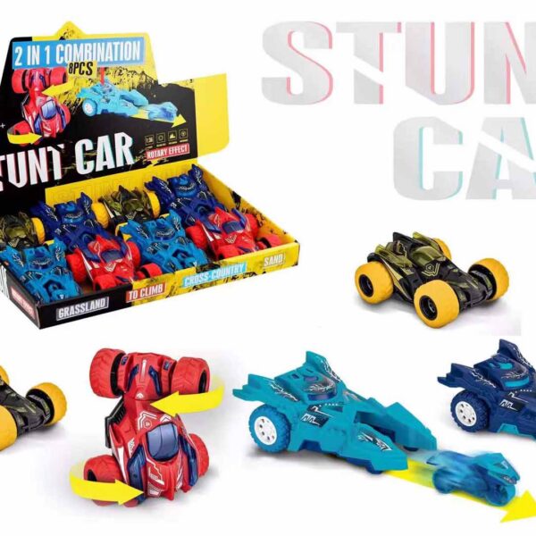 EXP.8 COCHES 2 EN 1 LANZAMOTOS,4 COLORES