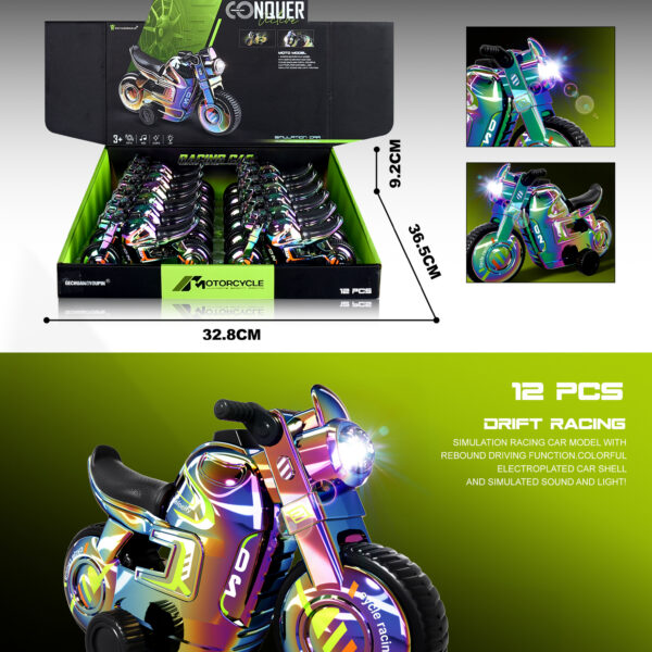 EXP.12 MOTOS FRICCION LUZ Y SONIDO