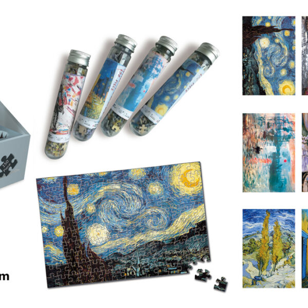 EXP.12 MINI PUZZLES PIEZAS EN TUBO