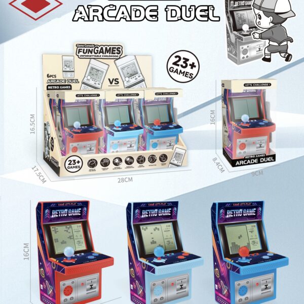 EXP.6 MAQUINAS MARCIANITOS 23 JUEGOS CLASICA