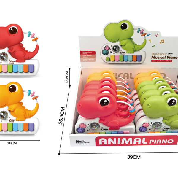 EXP.12 DINOS MUSICALES , 3 COLORES