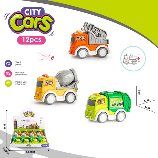 EXP.12 CAMIONES FRICCION CONSTRUCCION,3 COLORES