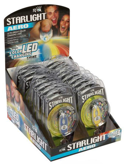 EXP.20 LLAVEROS LINTERNA LUCES MULTIC.