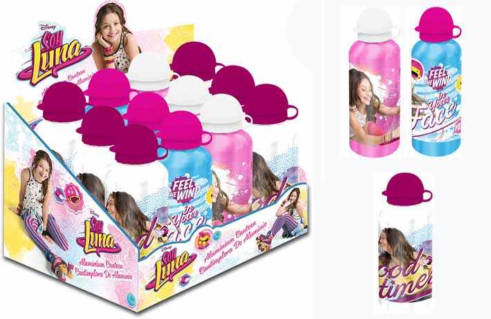 EXP.12 CANTIMPLORAS ALUMINIO 500ML SOY LUNA