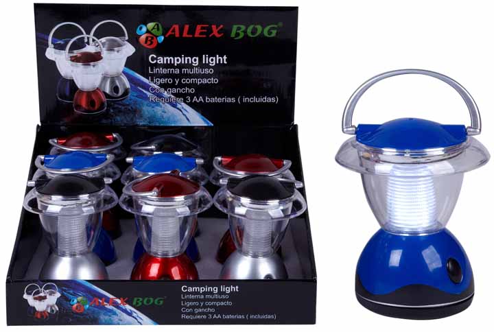EXP.9 CAMPING LIGHT,3 COLORES SURTIDOS