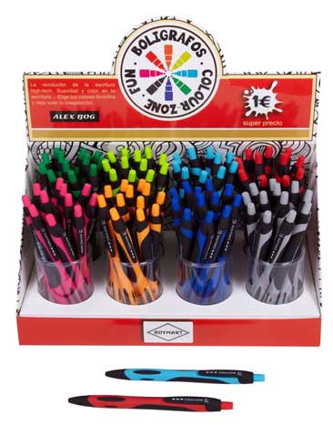 EXP.96 BOLIS SEMI-GEL, 8 COLORES SURTIDOS