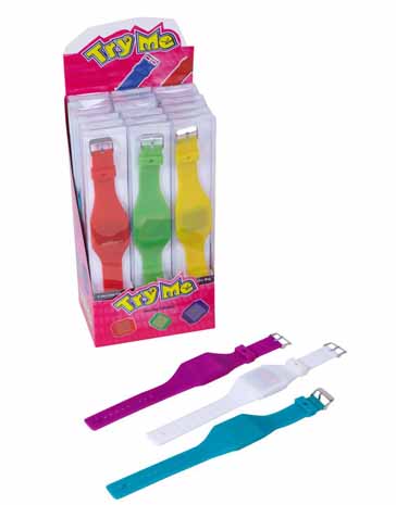 EXP.18 RELOJES TOUCH SCREEN LED ,6 COLORES