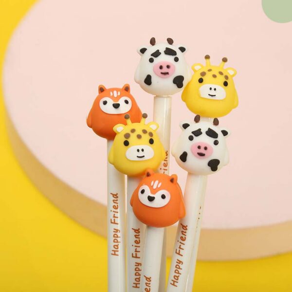 EXP.36 BOLIS GEL HAPPY FRIENDS ANIMALS,3 MODELOS