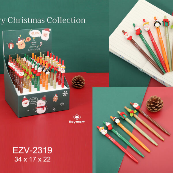 EXP.36 BOLIS GEL CHRISTMAS ,6 COLORES