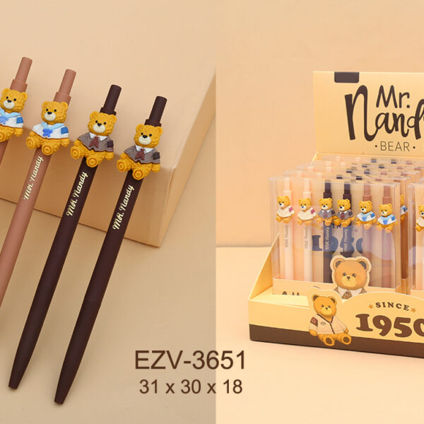 EXP.10 SETS CON 6 BOLIS MR.NANDY THE BEAR