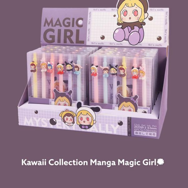 EXP.10 SETS CON 6 BOLIS MAGIC GIRL
