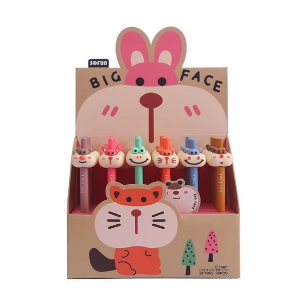 EXP.36 BOLIS GEL BIG FACE ,6 COLORES