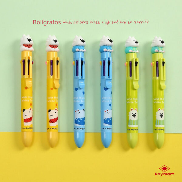 EXP.24 BOLIS 8 COLORES TERRIER DOG 3 COLORES