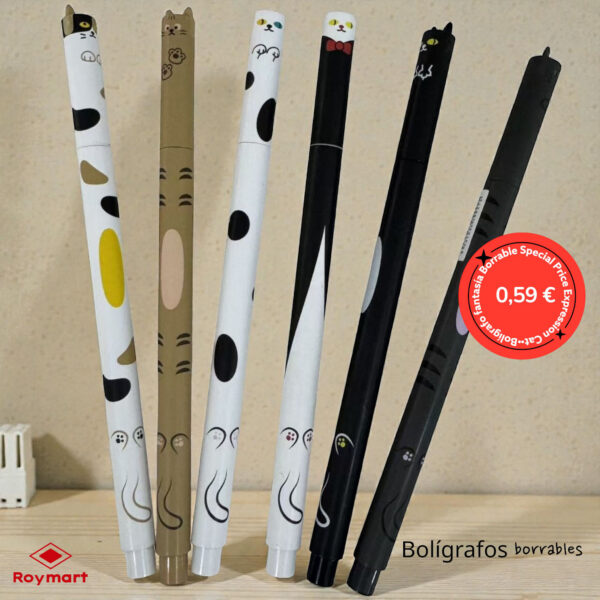 EXP.36 BOLIS GEL BORRABLES CATS 6 MODELOS