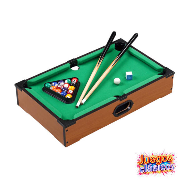 JUEGO BILLAR SOBREMESA