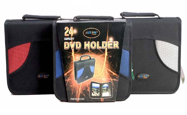 PORTA 24 DVDS PORTATIL 3COL.