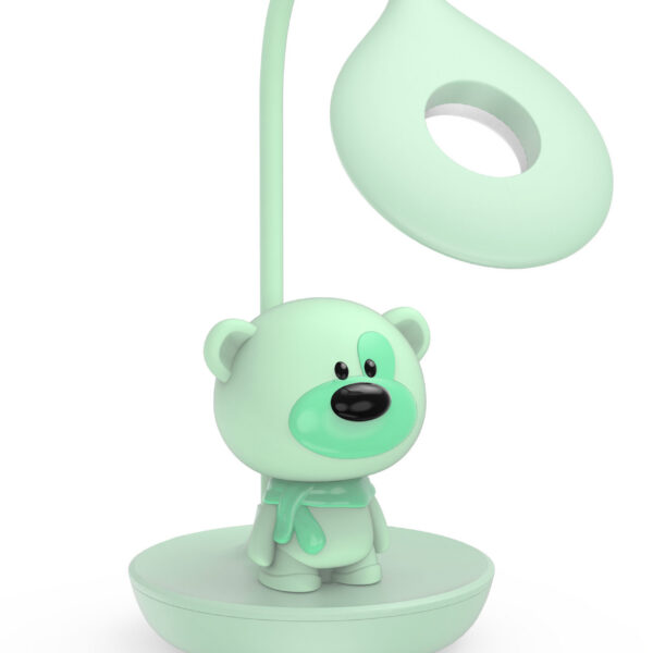 STAND NIGHT LED LAMP BEAR TOUCH 5 NIV. LUZ,4 COL.