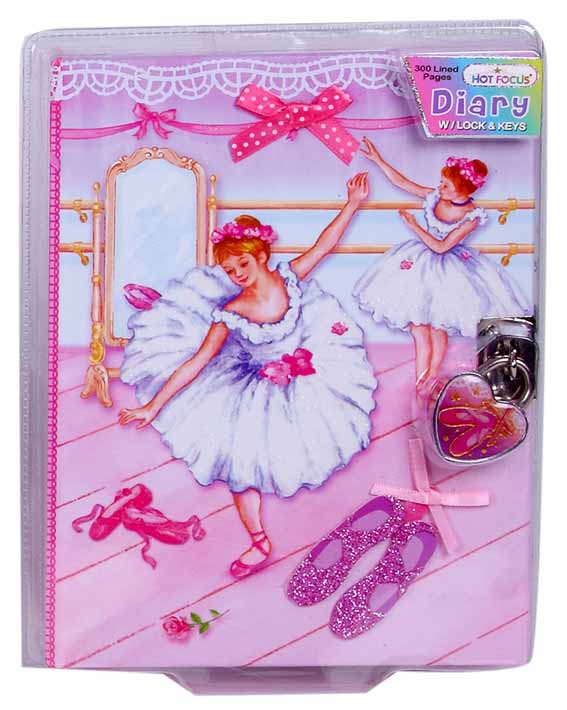 DIARIO C/CANDADO COLEC. BALLET