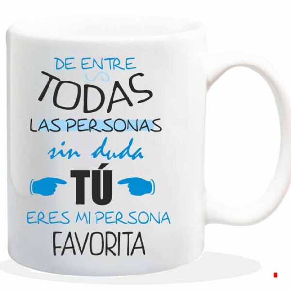 NEW MUG CON MENSAJE DE ENTRE TODAS LAS PERSONAS