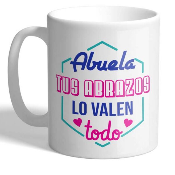 MUG SPECIAL EDITION ABUELA TUS ABRAZOS...