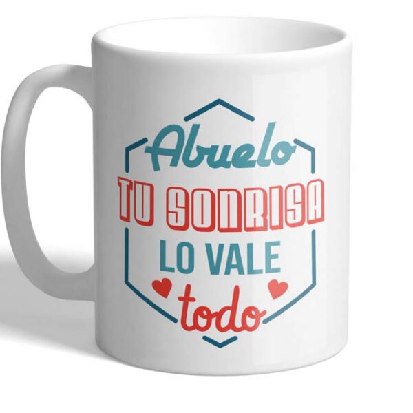 MUG SPECIAL EDITION ABUELO TU SONRISA...