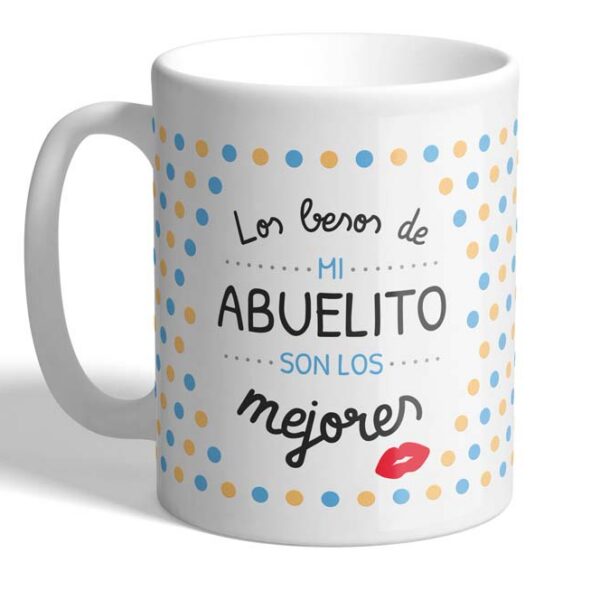 MUG SPECIAL EDITION LOS BESOS.ABUELITO...KISS