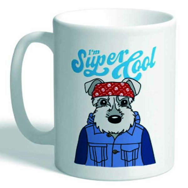 MUG CON MENSAJE ,I AM SUPER COOL