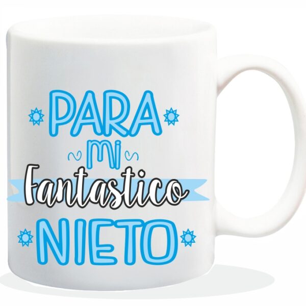 MUG COLECCION FAMILIA, PARA MI FANTASTICO NIETO