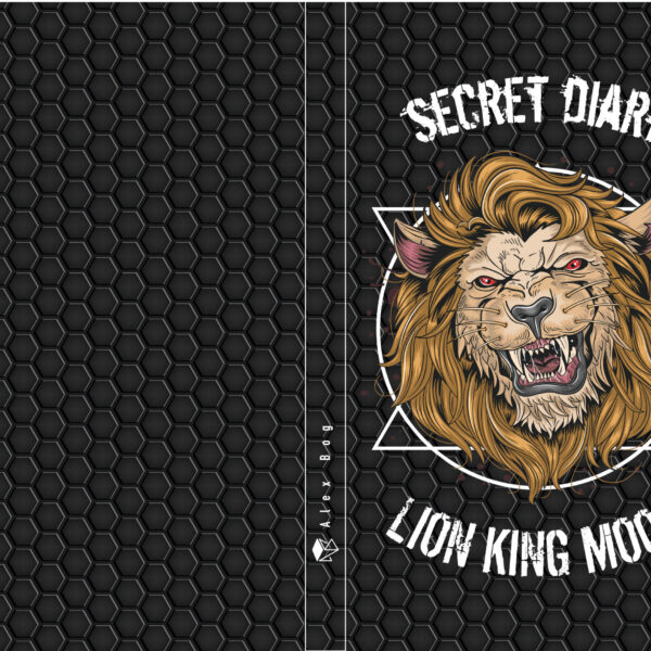 DIARIO A5 168H.C/CANDADO LION KING MOOD