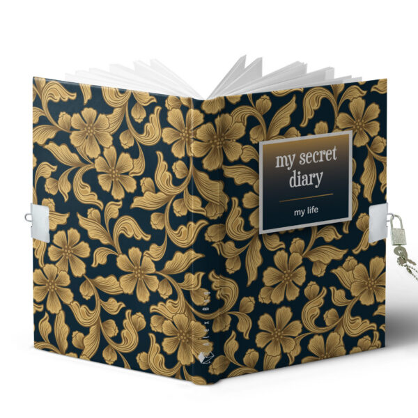 DIARIO A5 168H.C/CANDADO MY LIFE