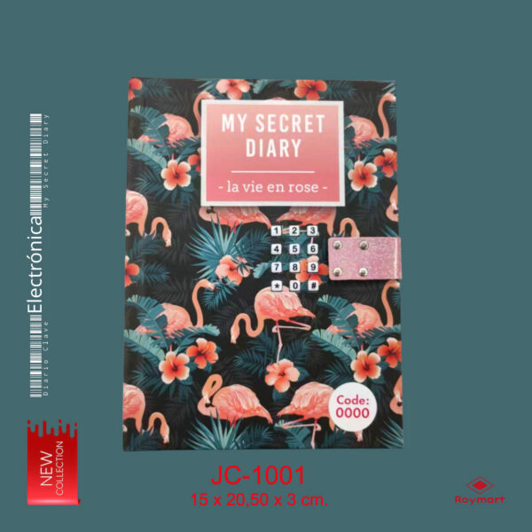 DIARIO CON CLAVE LA VIE EN ROSE,FLAMENCO