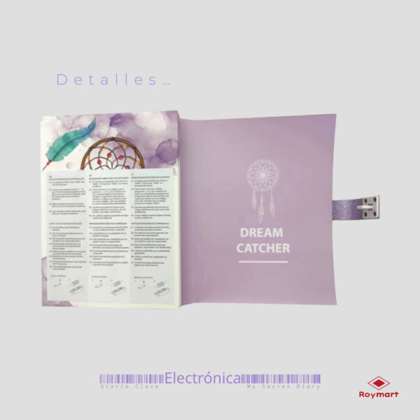 DIARIO CON CLAVE CATCH DREAMS