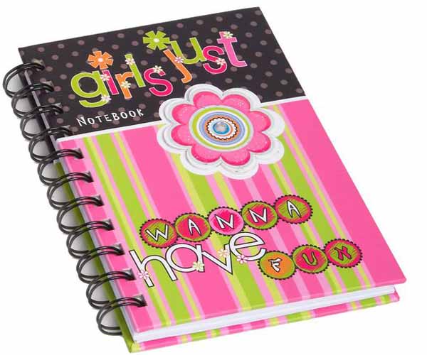 LIBRETA COL.GIRLS JUST A-6