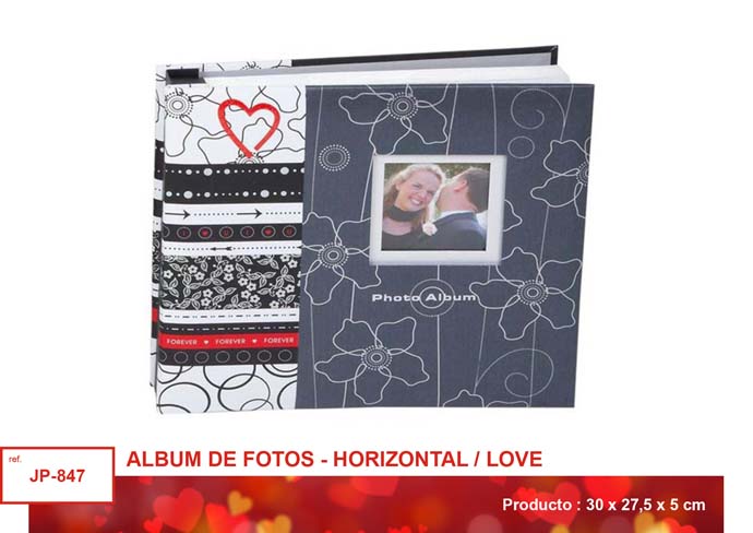 ALBUM FOTOS PEQUEÑO TONOS BLANCOS Y GRISES