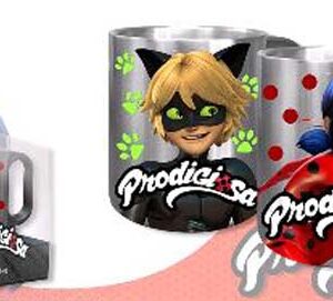 SURTIDO DOS TAZAS ALUMINIO LADY BUG