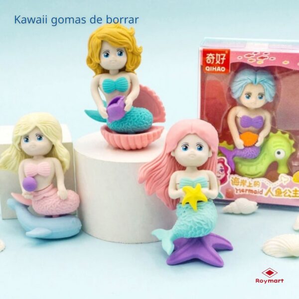 EXP.12 GOMAS SIRENITAS SURTIDAS