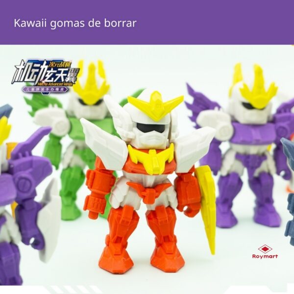 EXP.12 GOMAS ROBOTS MANGA SURTIDOS