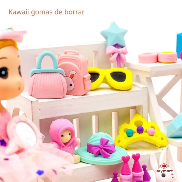 EXP.12 SETS GOMAS PLAY HOUSE SURTIDAS