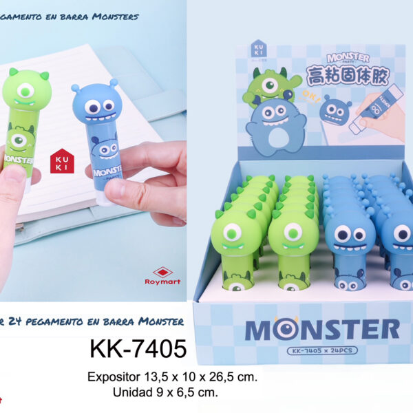 EXP.24 PEGAMENTOS EN BARRA MONSTER