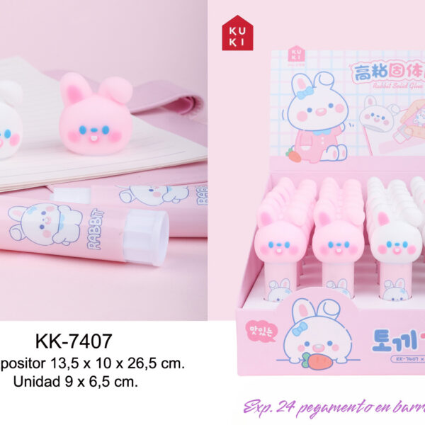 EXP.24 PEGAMENTOS EN BARRA RABBIT