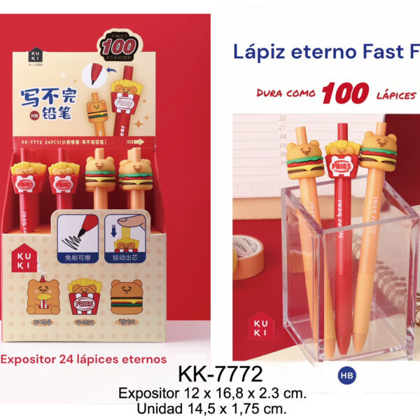 EXP.24 LAPICES INFINITOS FAST FOOD