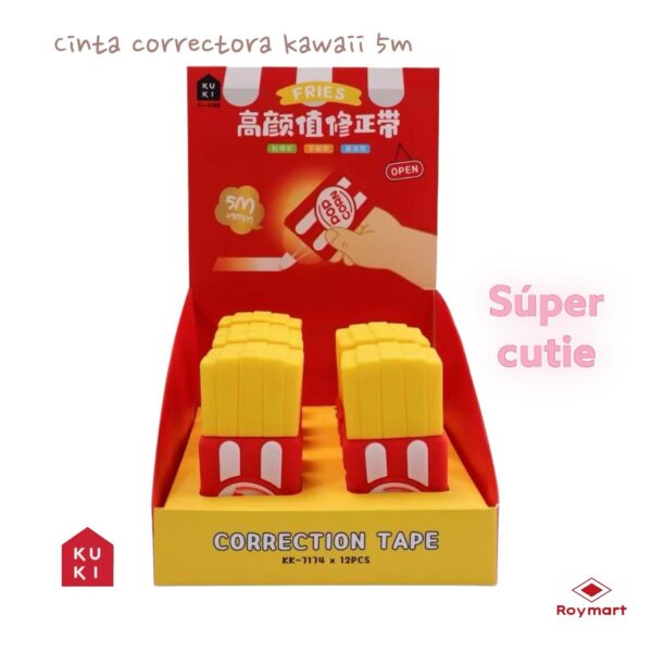 EXP.12 CINTA CORRECTORA FAST FOOD