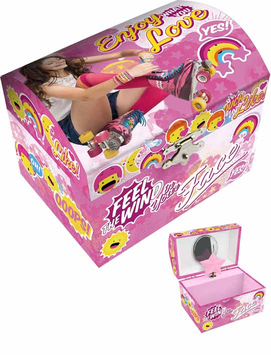 JOYERO MUSICAL COFRE SOY LUNA