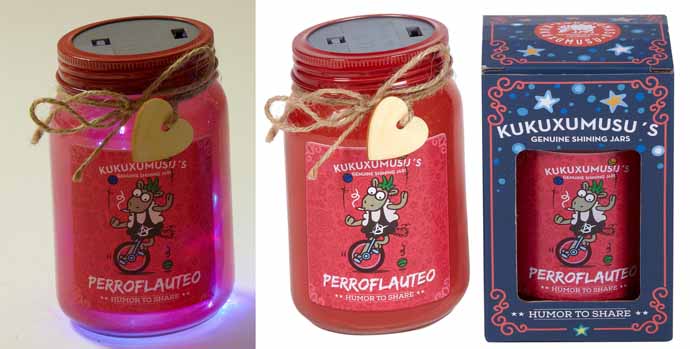 TARRO CON LUZ KUKUXUMUXU PERROFLAUTEO