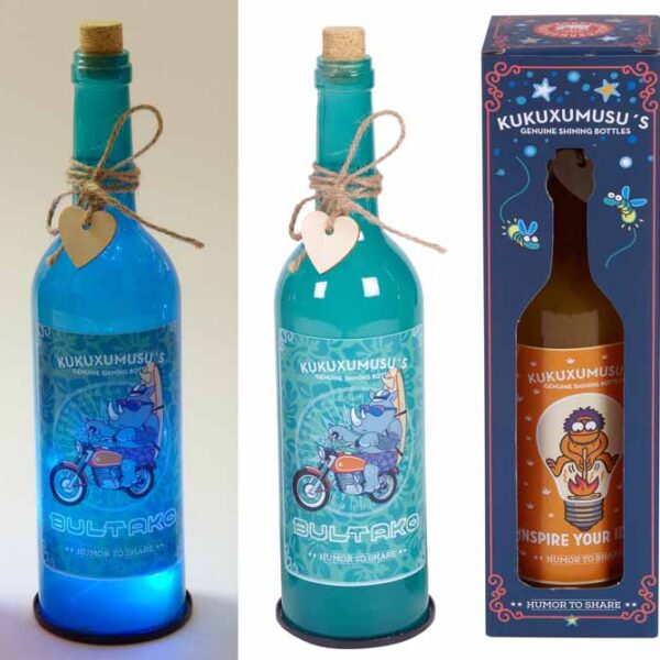 BOTELLA CON LUZ KUKUXUMUXU BULTAKO