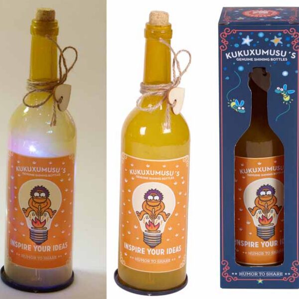 BOTELLA CON LUZ KUKUXUMUXU INSPIRE YOUR...